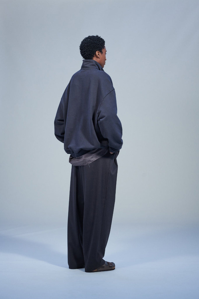 SLIM ZIP LONGSLEEVE / OBSIDIAN DEPYH WOOLCOSE RIDGE[26AW 입고 예정]