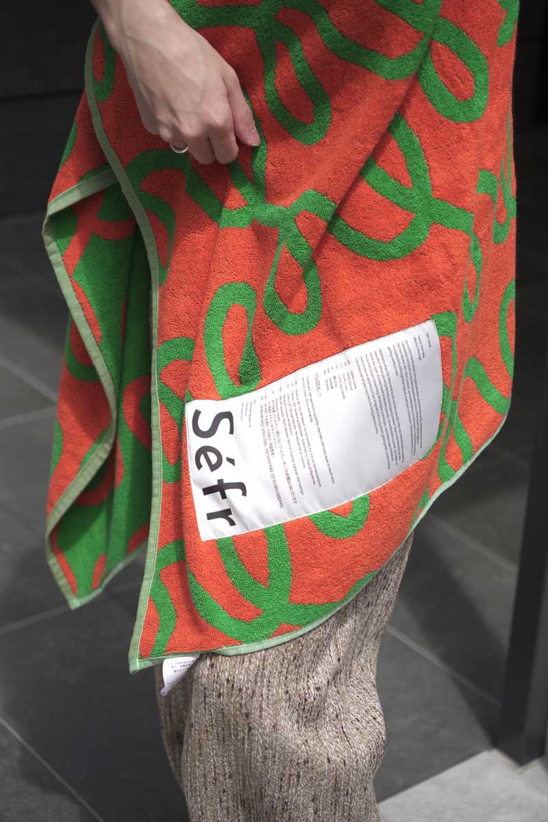 SEFR TOWEL / MULTI SWIRL TERRY