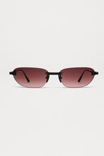 Load image into Gallery viewer, OVAL RIMLESS SUNGLASSES / RED