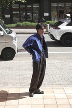 画像をギャラリービューアに読み込む, INVERTED PLEATS TROUSER VINTAGE GABADINE / BROWN [神戸店]