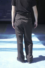 画像をギャラリービューアに読み込む, INVERTED PLEATS TROUSER VINTAGE GABADINE / BROWN [神戸店]