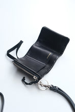 Load image into Gallery viewer, COMES WALLET &amp; NECK STRAP / BLACK 