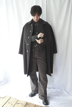 画像をギャラリービューアに読み込む, SPLIT RAGLAN MAC W/S/C MELTON / DK.BROWN  [神戸店]