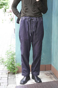 TIE ME UP PANT-DENIM L / INDIGO