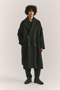 GREAT COAT-FELT / BLACK