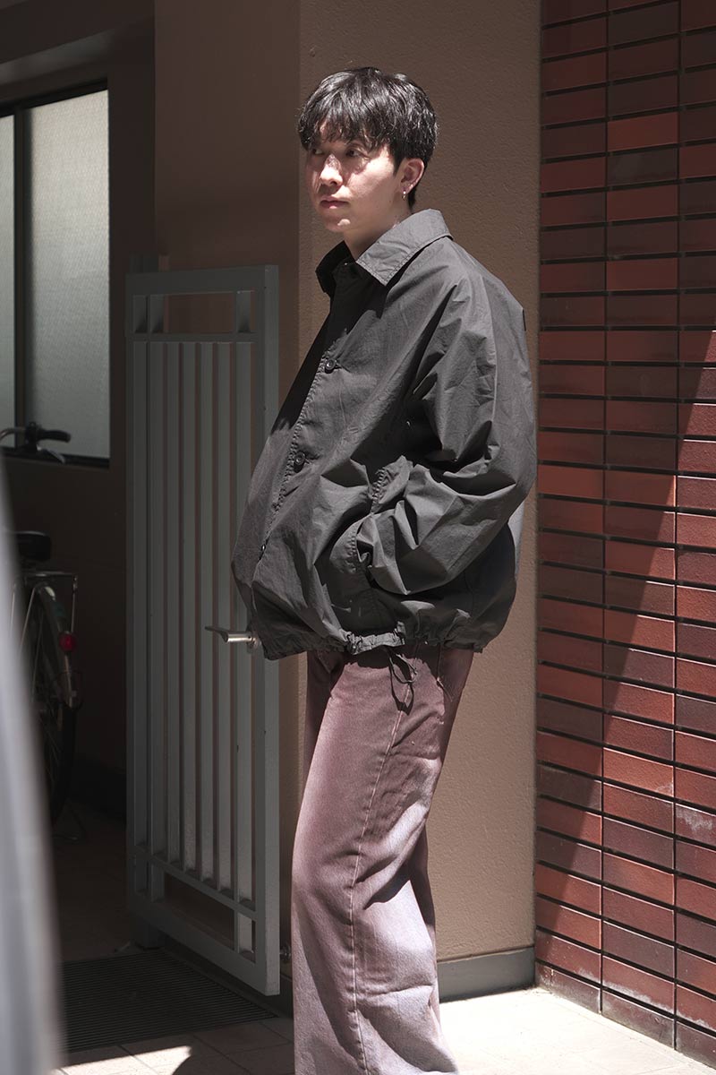 PECHE BLOUSON-PIGMENT WAX / RYE
