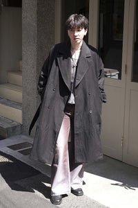 GREAT COAT-FELT / BLACK