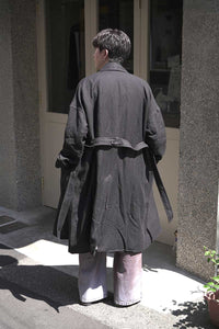 GREAT COAT-FELT / BLACK