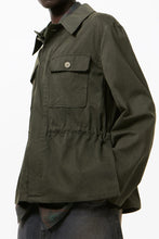 画像をギャラリービューアに読み込む, UNITY JACKET / ANTIQUE MUDD COATED SATEEN