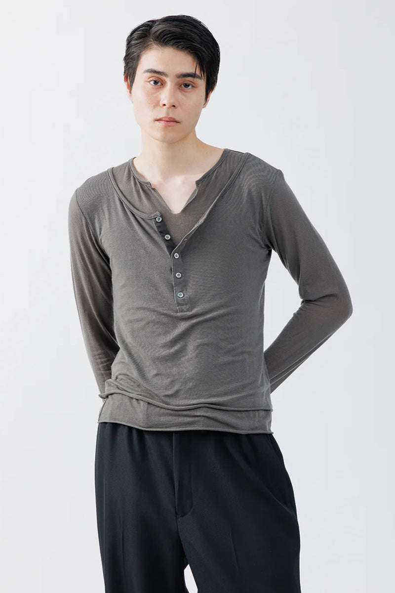 REGULAR FIT TAB COLLAR SHIRT / WHITE ST [Scheduled to arrive in Autumn/Winter 2026]
