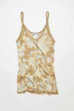 Load image into Gallery viewer, SLIP DRESS / YELLOW WALLPAPER JAQUARD