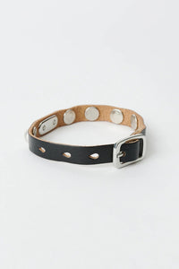 SUPER SLIM BRACELET / DEEP BLACK LEATHER