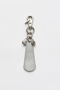 SHOEHORN KEYRING / MATTE ALUMINIUM