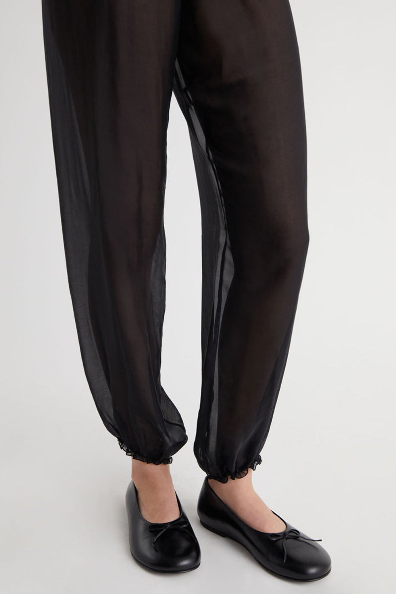 NAPOLI BALLERINE SHOES / BLACK
