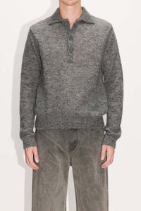PROPER SWEATER / GREY ALPACA