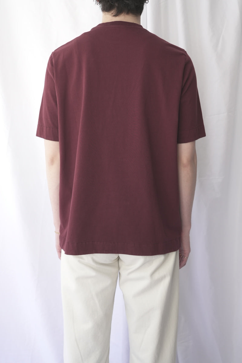 FELIX T-SHIRT-HEAVY JERSEY / WINE