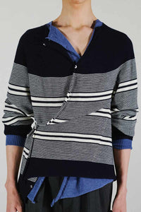 SHAKOU CARDIGAN / BORDER