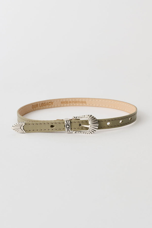 COWBOY WRAP AROUND / POMICE GREY FLUID CALFSKIN