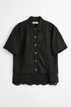 画像をギャラリービューアに読み込む, EVERY SHIRT SHORTSLEEVE / VOID BLACK FINE POPLIN