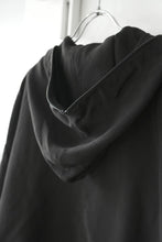 Load image into Gallery viewer, S17 NO.216 CUPRO DOUBLE HOODED ZIPPER JACKET / BLACK [金沢店]