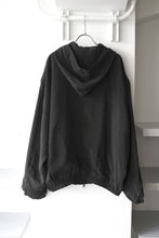 Load image into Gallery viewer, S17 NO.216 CUPRO DOUBLE HOODED ZIPPER JACKET / BLACK [金沢店]