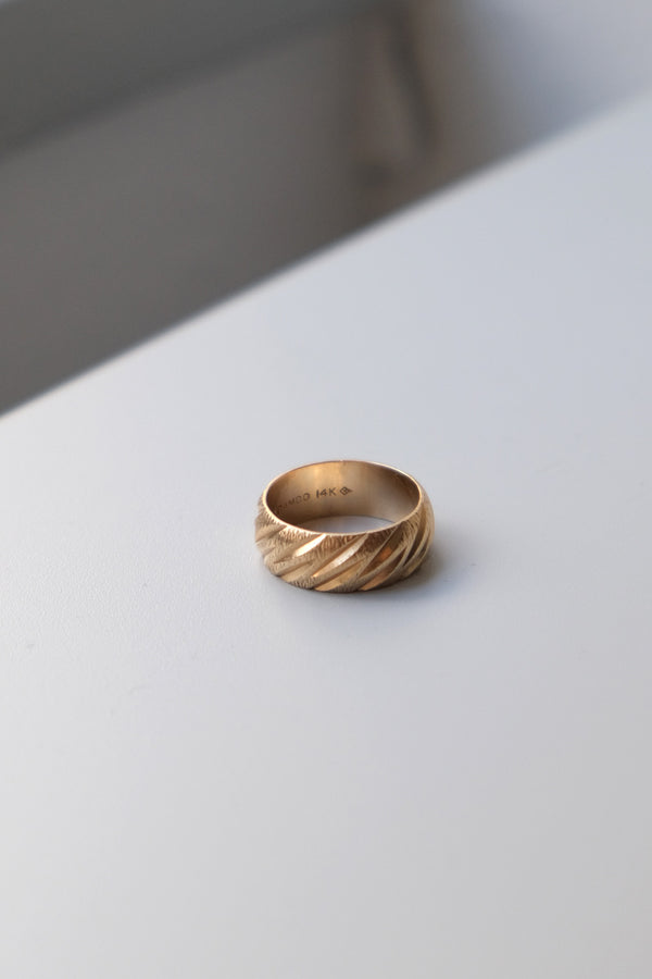 14K 골드 링 5.53G / 골드
