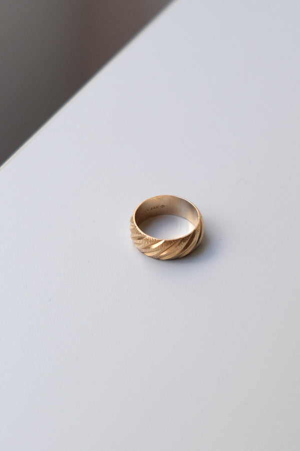 14K 골드 링 5.53G / 골드