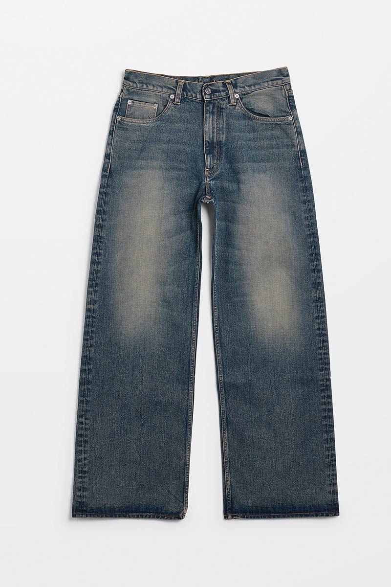 SHAKE JEANS / MID BLUE DIRTY