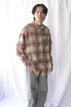 画像をギャラリービューアに読み込む, ROOM SHIRT / FADED RED CHECK