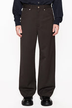 画像をギャラリービューアに読み込む, STELLAR TROUSERS / BROWN MELANGE TWILL