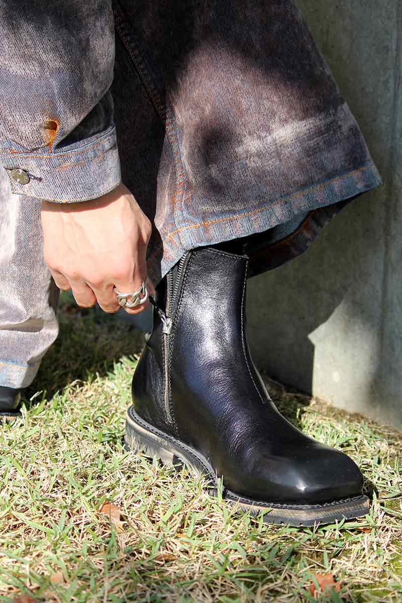 ENGINE BOOT / DEEP BLACK LEATHER [Scheduled to arrive in autumn/winter 2026]