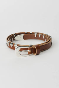 2CM BELT / CLAW HAZEL BRIDLE LEATHER