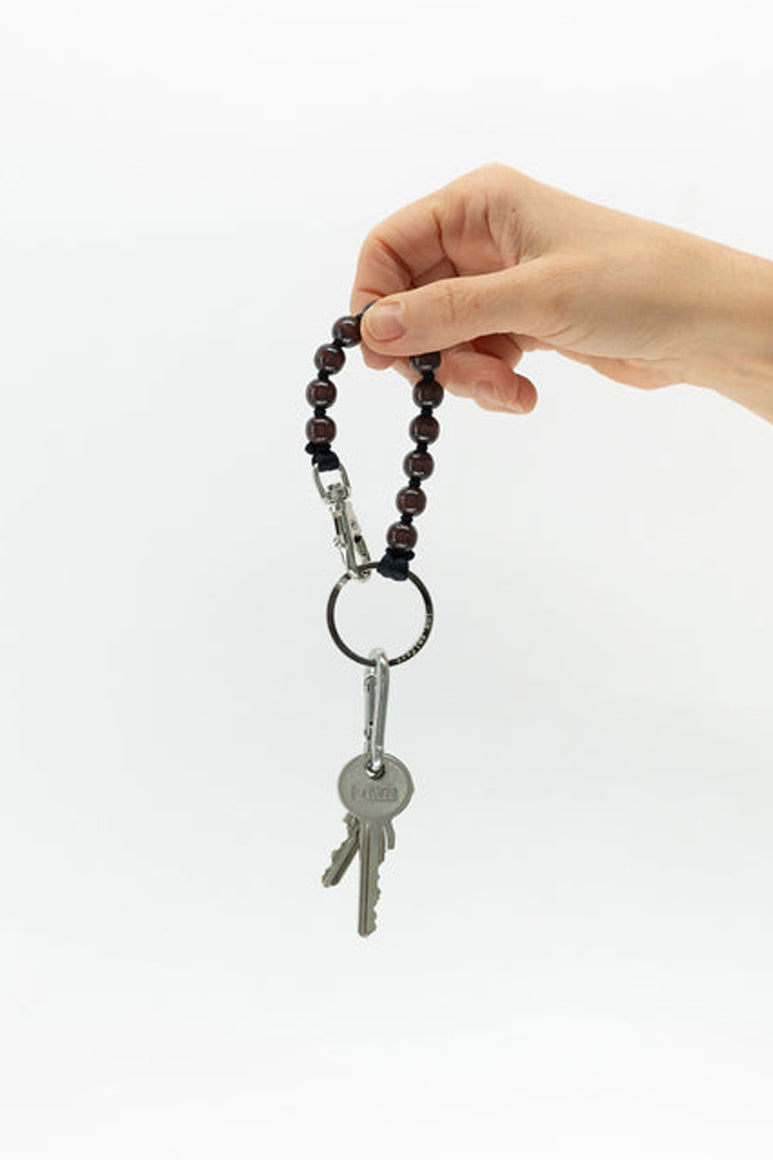 PERLEN SHORT KEYHOLDER / BROWN-BLACK [6月入荷予定]