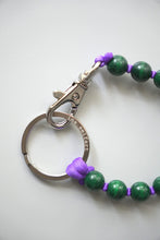 画像をギャラリービューアに読み込む, PERLEN SHORT KEYHOLDER / DARKGREEN-PURPLE