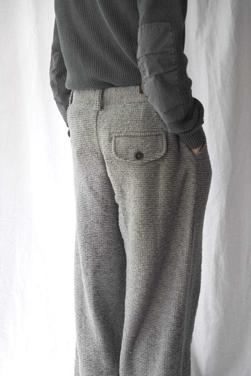 COMMON KNIT TROUSERS / ASH