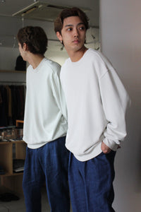 RELAXED SWEATSHIRT / OFF WHITE