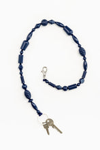 Load image into Gallery viewer, PERLENMIX LONG KEYHOLDER / BLUEBERRY