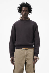 PERFECT SWEATSHIRT / BLACK BEAR WOOLY FLEECE