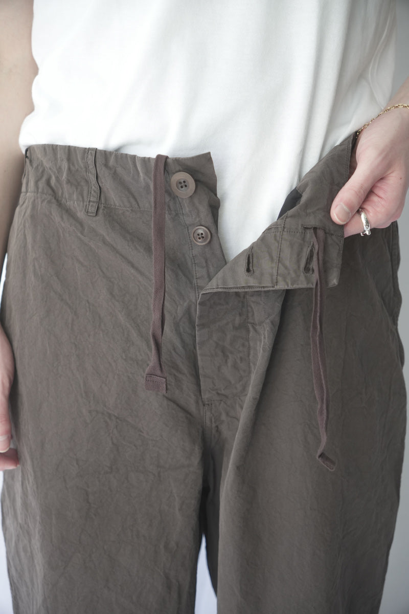 ABELLO PANT-TOUGH COT / EARTH