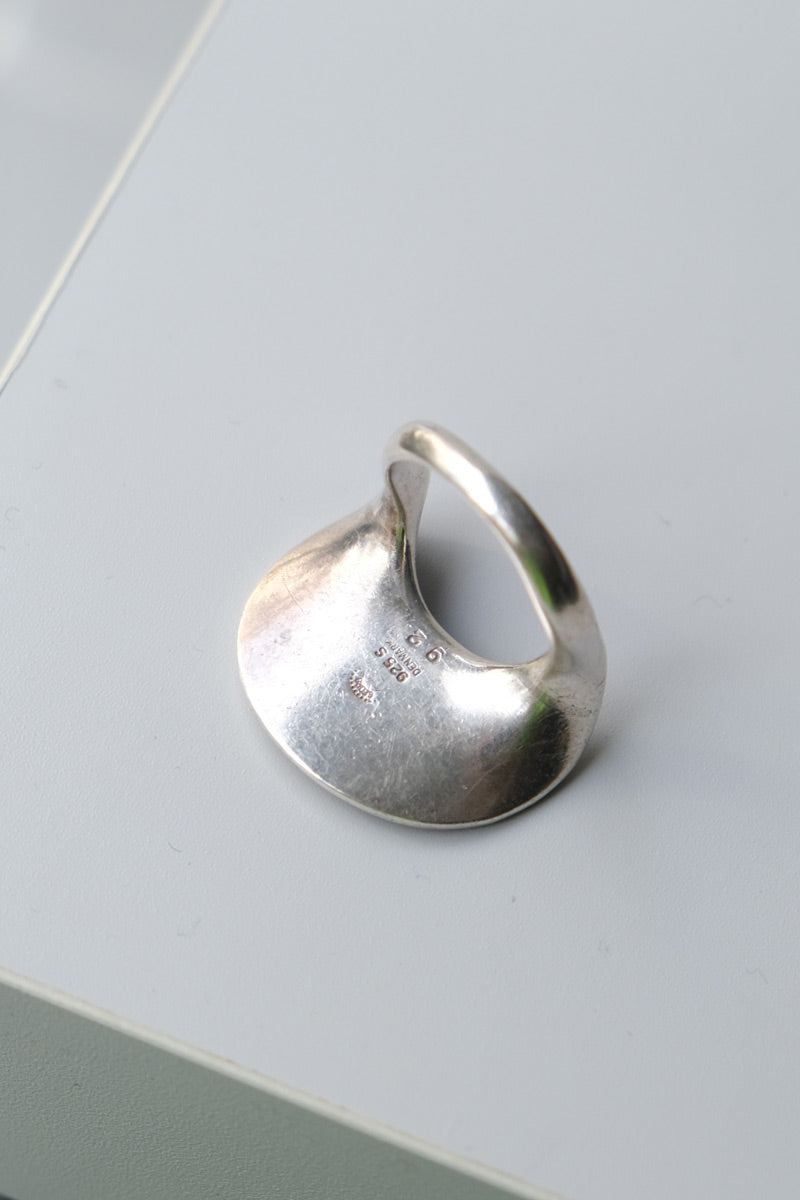 ''GEORG JENSEN'' MODEL NUMBER 92 DESIGNED BY 'NANNA DITZEL' SILVER 925 RING / SILVER