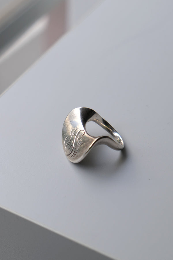 ''GEORG JENSEN'' MODEL NUMBER 92 DESIGNED BY 'NANNA DITZEL' SILVER 925 RING / SILVER