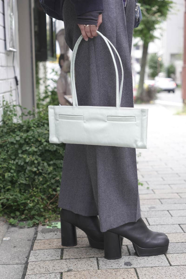 RECTANGULO POCKETS BAG / LIGHT GREEN