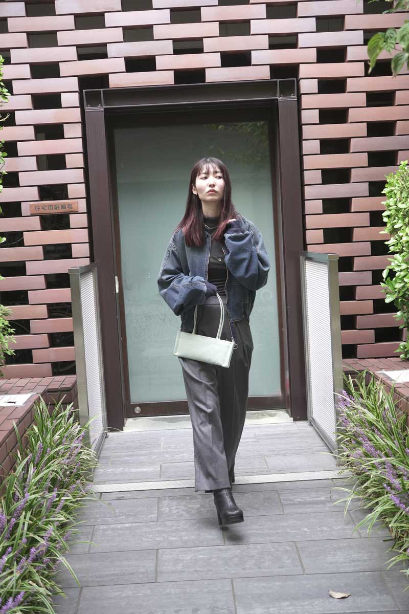 RECTANGULO POCKETS BAG / LIGHT GREEN