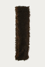画像をギャラリービューアに読み込む, FLOSS SCARF / OMBRE BROWN HAIRY WOOL