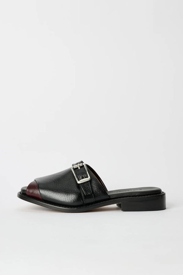 GINZA SANDAL / DEEP BLACK LEATHER