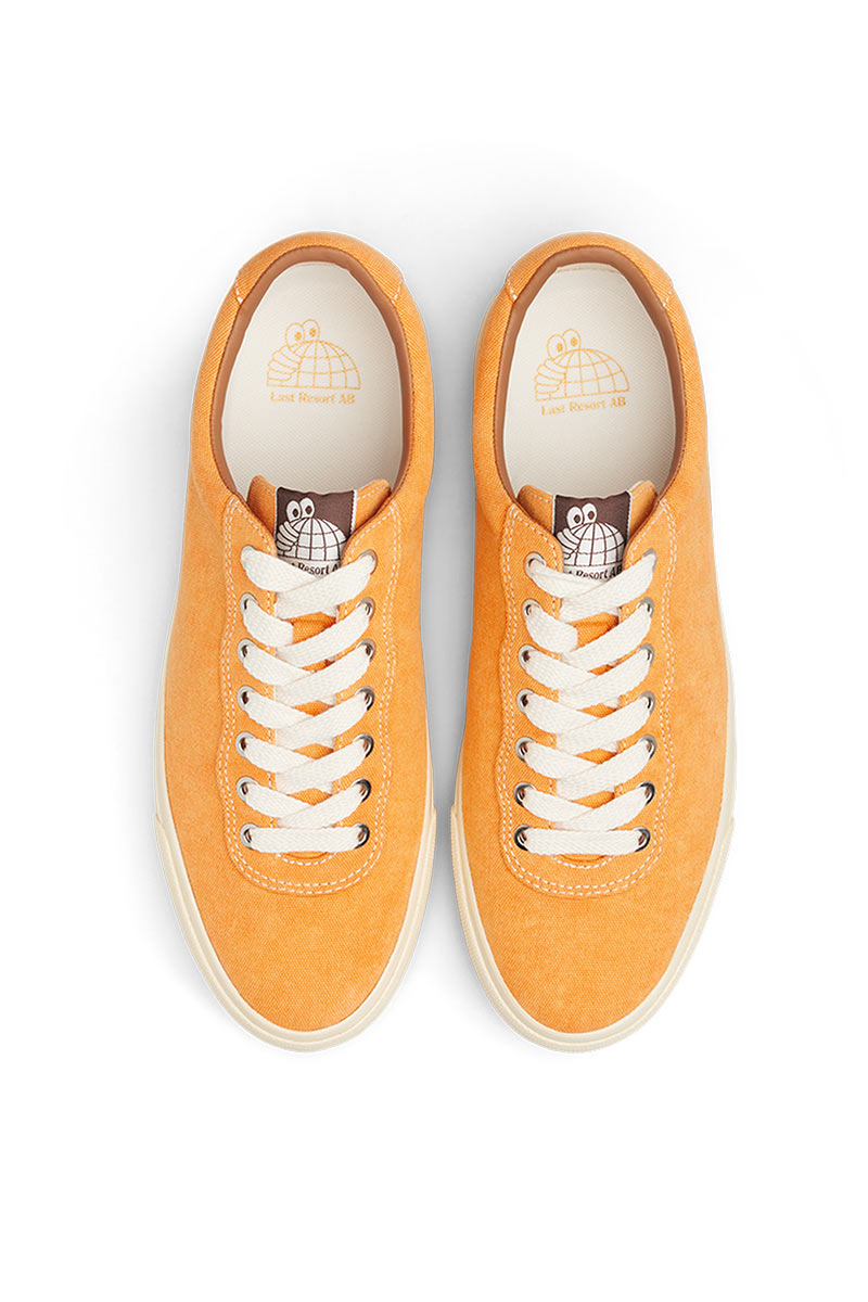VM001-LO CANVAS / WASHED SUNSET ORANGE/WHITE