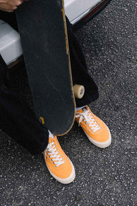 VM001-LO CANVAS / WASHED SUNSET ORANGE/WHITE