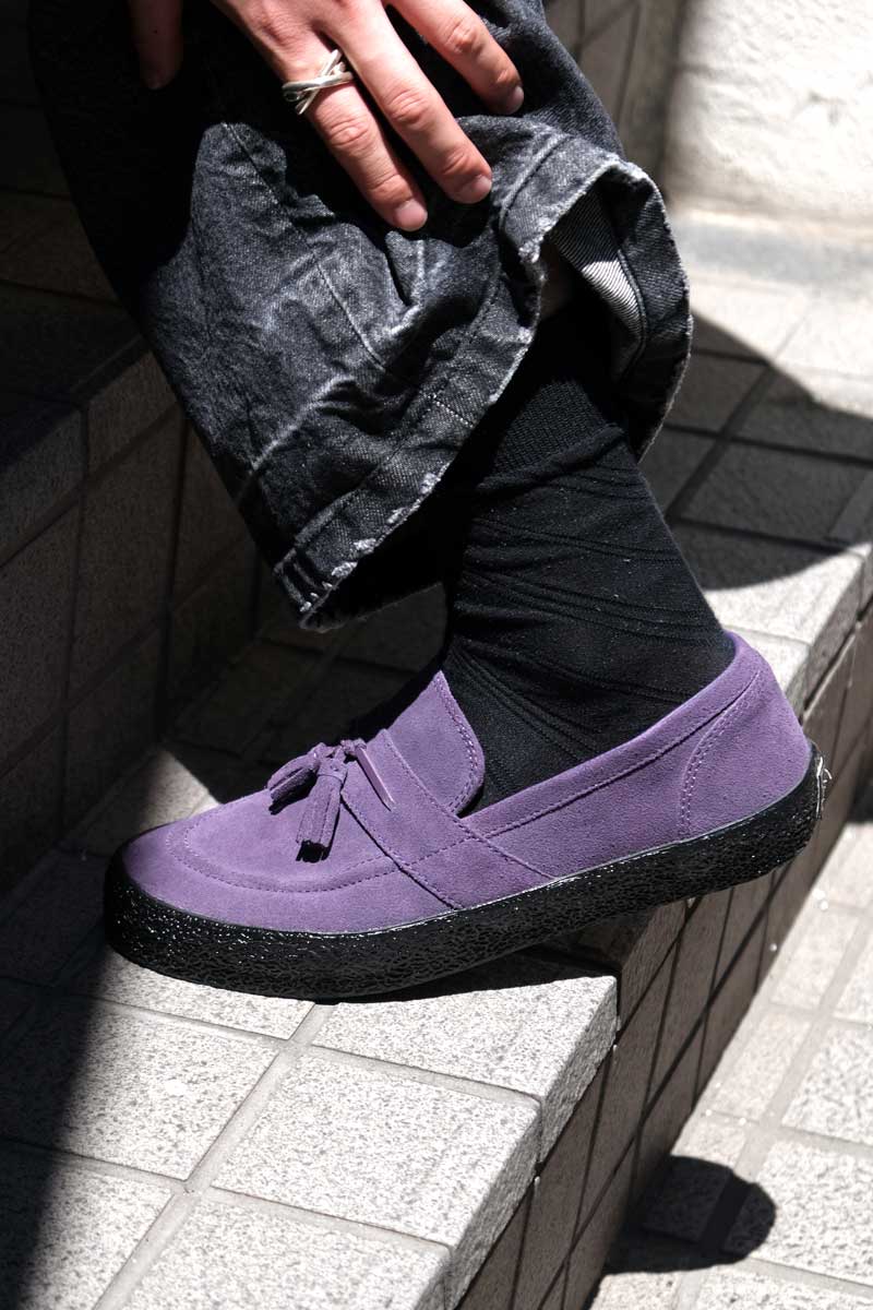 LAST RESORT AB | VM005 - SUEDE / LOGANBERRY/BLACK スエード