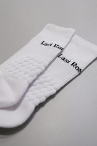 LIGHT ANGLE BUBBLE SOCKS 1-PACK / WHITE