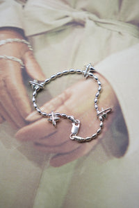 PIVOT BRACELET / SILVER PALTED